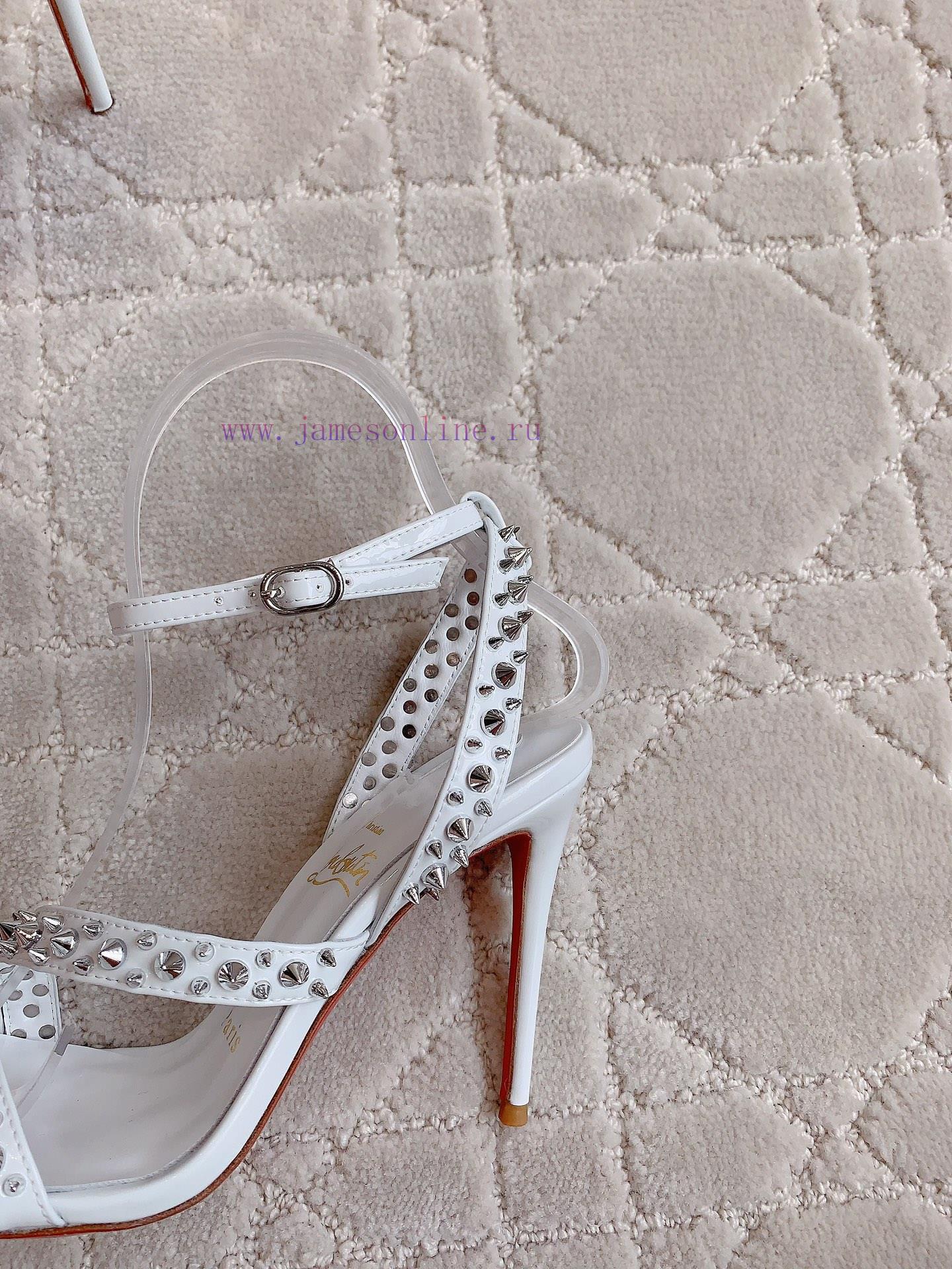 Christian Louboutin's New Studded Red Soled High-heeled Sandals Showcase The Beauty Of Wildness msugadz0 - Image 9