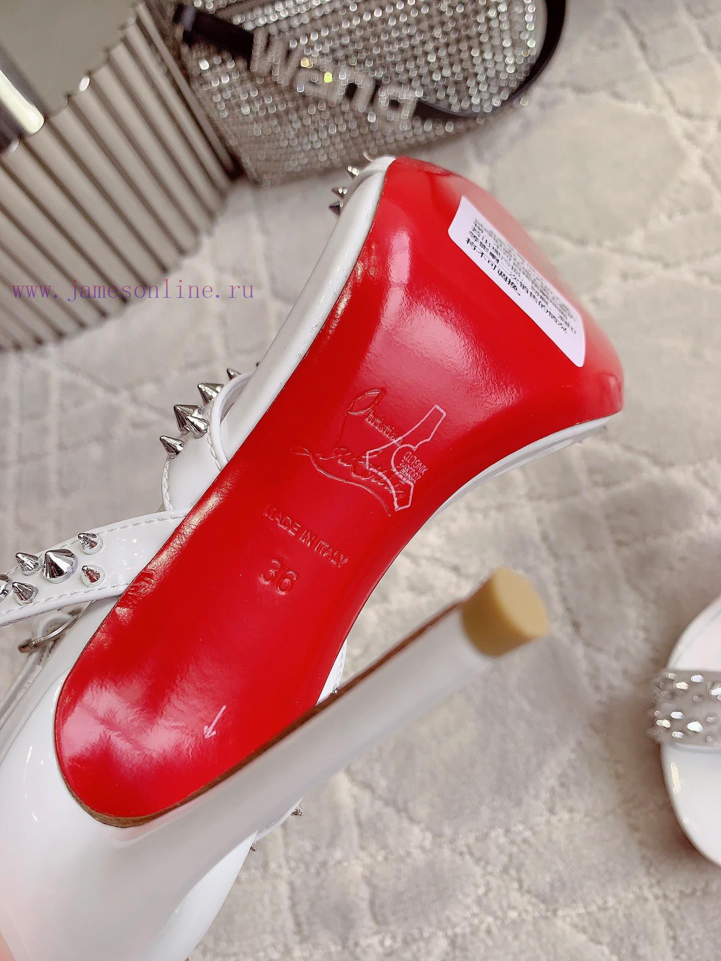 Christian Louboutin's New Studded Red Soled High-heeled Sandals Showcase The Beauty Of Wildness msugadz0 - Image 10