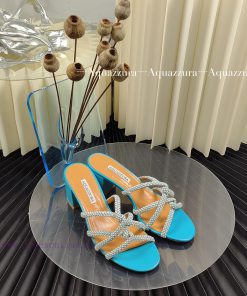 Aquazzurapineapple𝑨𝒒𝒖𝒂𝒛𝒛𝒖𝒓𝒂◆ Material◇ Upper Suede Imported DiamondLining (inside) Sheepskin (G bisgv3pi