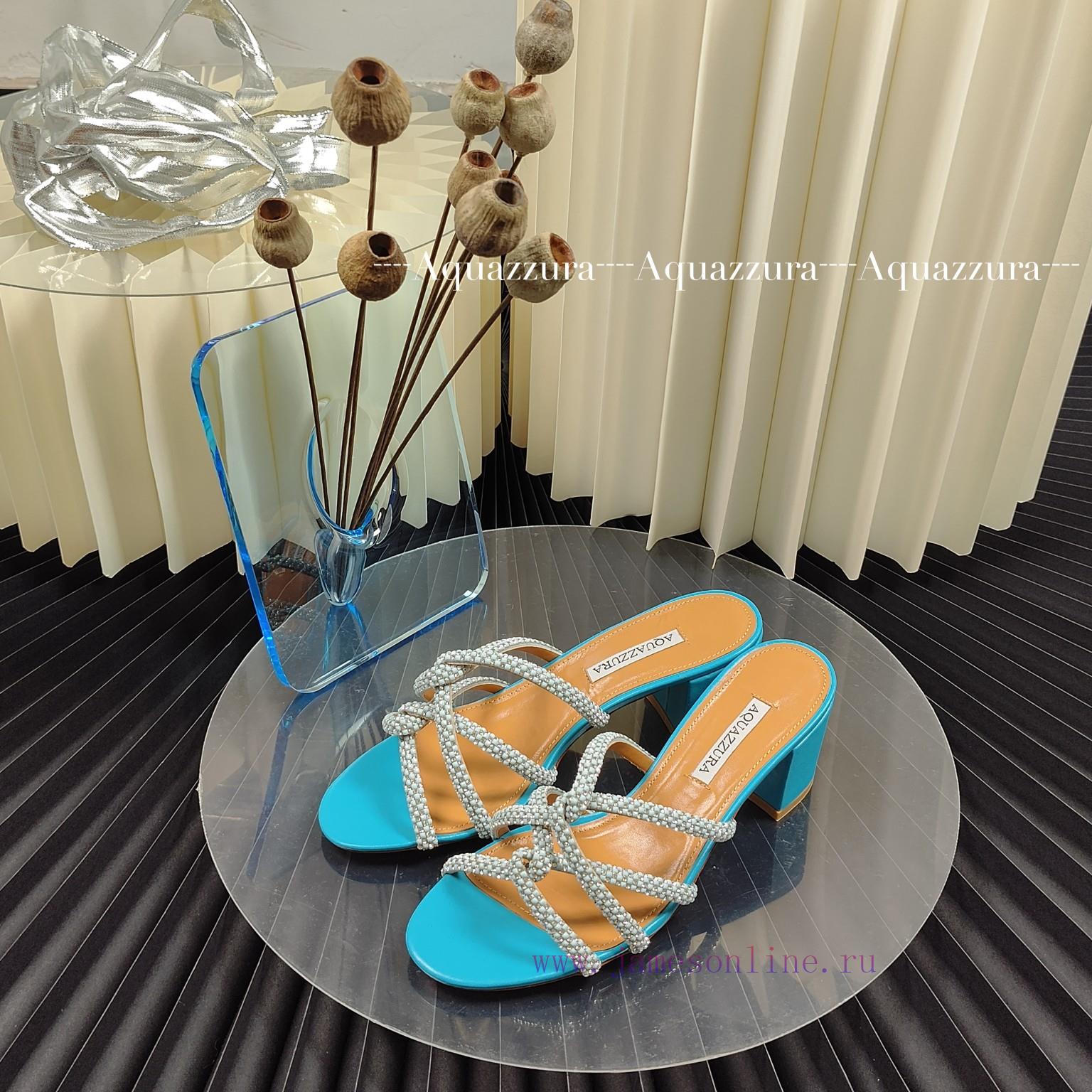 Aquazzurapineapple𝑨𝒒𝒖𝒂𝒛𝒛𝒖𝒓𝒂◆ Material◇ Upper Suede Imported DiamondLining (inside) Sheepskin (G bisgv3pi - Image 4