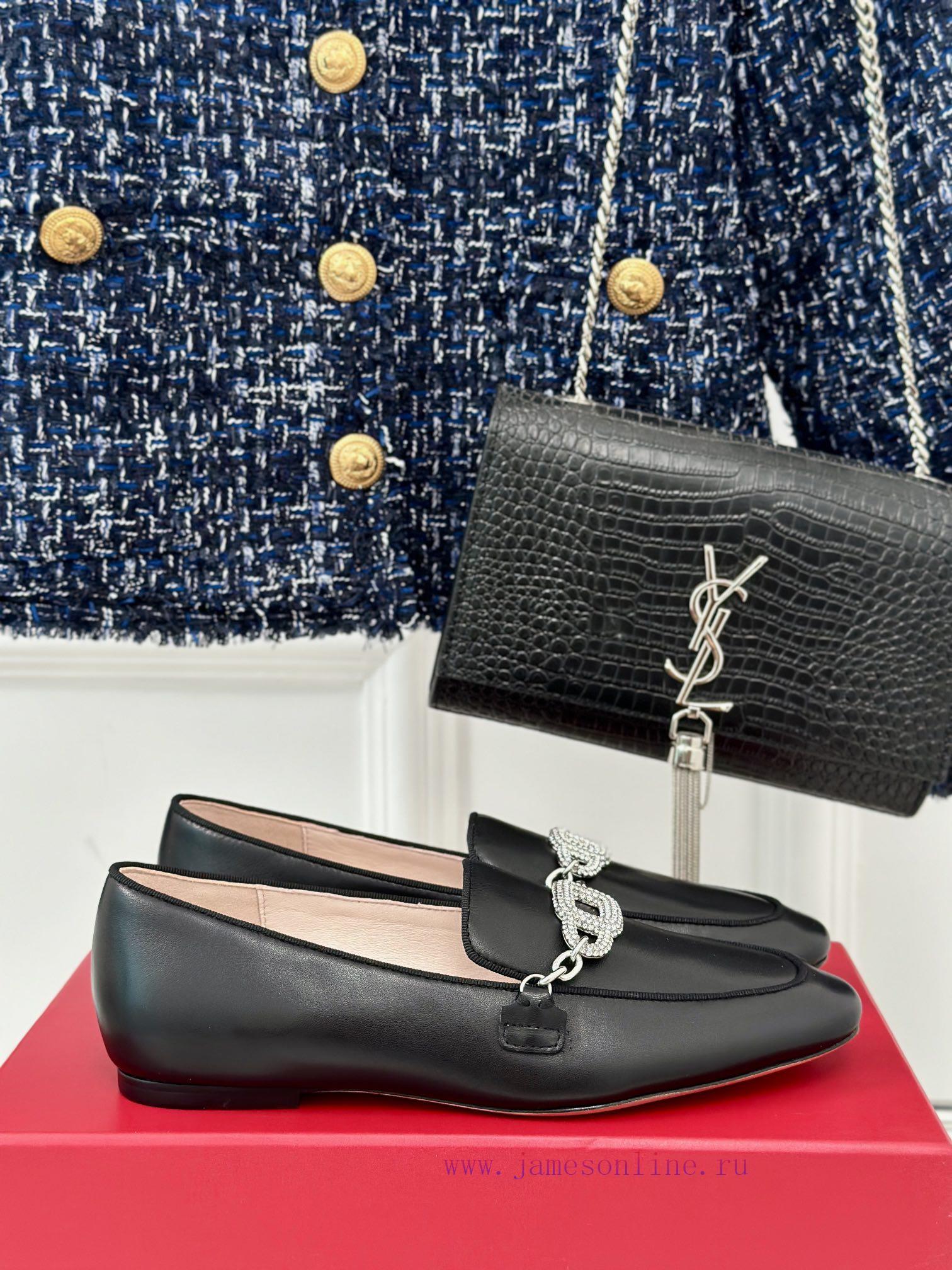 Roger Vivie RV Classic Diamond Buckle LoafersAlthough It Belongs To The More Common Le Fu Versi 3rq4isez - Image 2