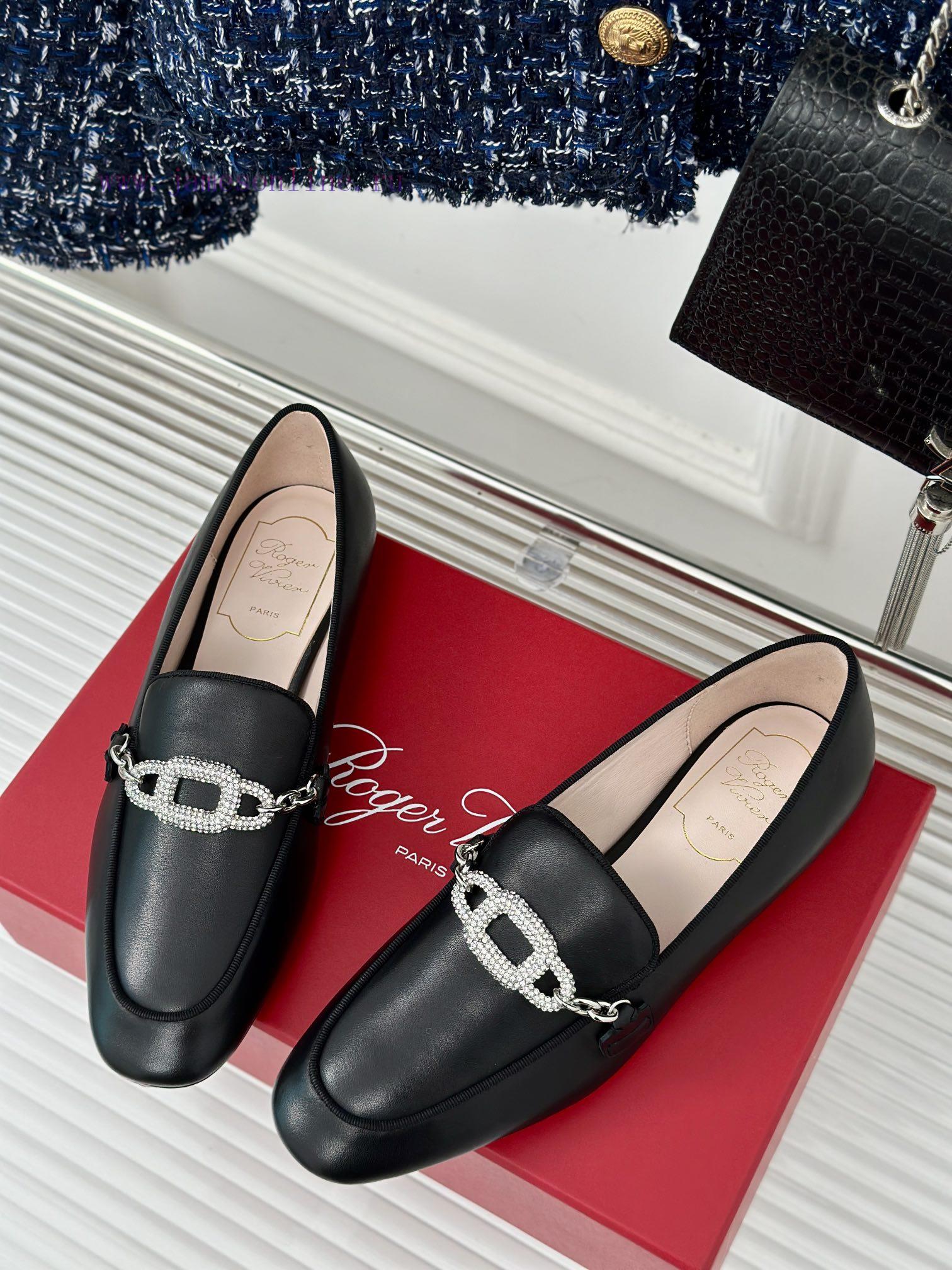 Roger Vivie RV Classic Diamond Buckle LoafersAlthough It Belongs To The More Common Le Fu Versi 3rq4isez - Image 3