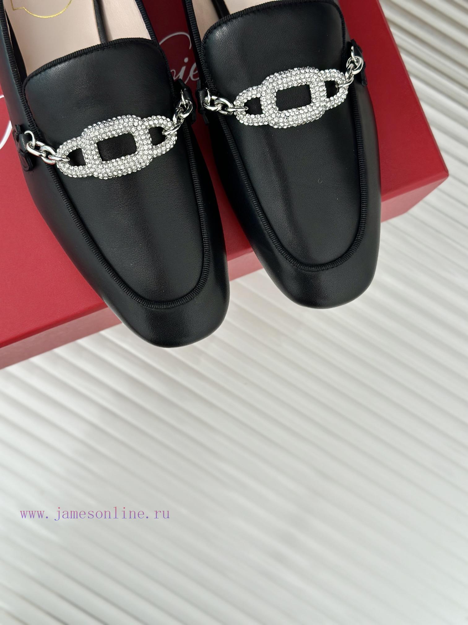 Roger Vivie RV Classic Diamond Buckle LoafersAlthough It Belongs To The More Common Le Fu Versi 3rq4isez - Image 8