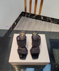 Balmain 2024 Spring/Summer Fashion Mesh Diamond High Heels SlippersBrand Balmain 𝘽𝙖𝙡𝙢𝙖𝙞𝙣 By Fre iyhttqhx