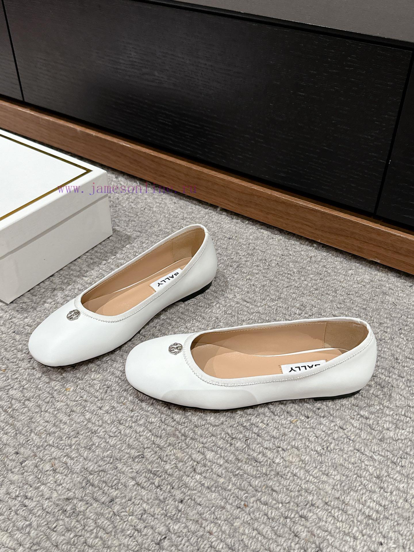 Top Qualitybally Ss24new Arrival~Bali 2024 Spring/Summer New Products | Flat Ballet ShoesSimple mbrih64a - Image 4