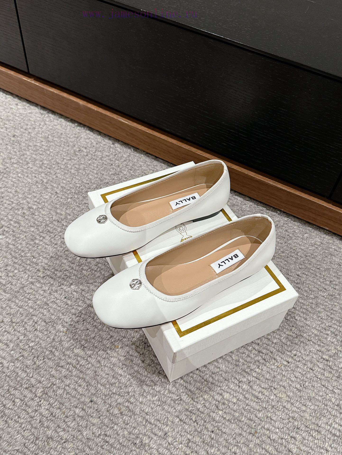 Top Qualitybally Ss24new Arrival~Bali 2024 Spring/Summer New Products | Flat Ballet ShoesSimple mbrih64a - Image 5