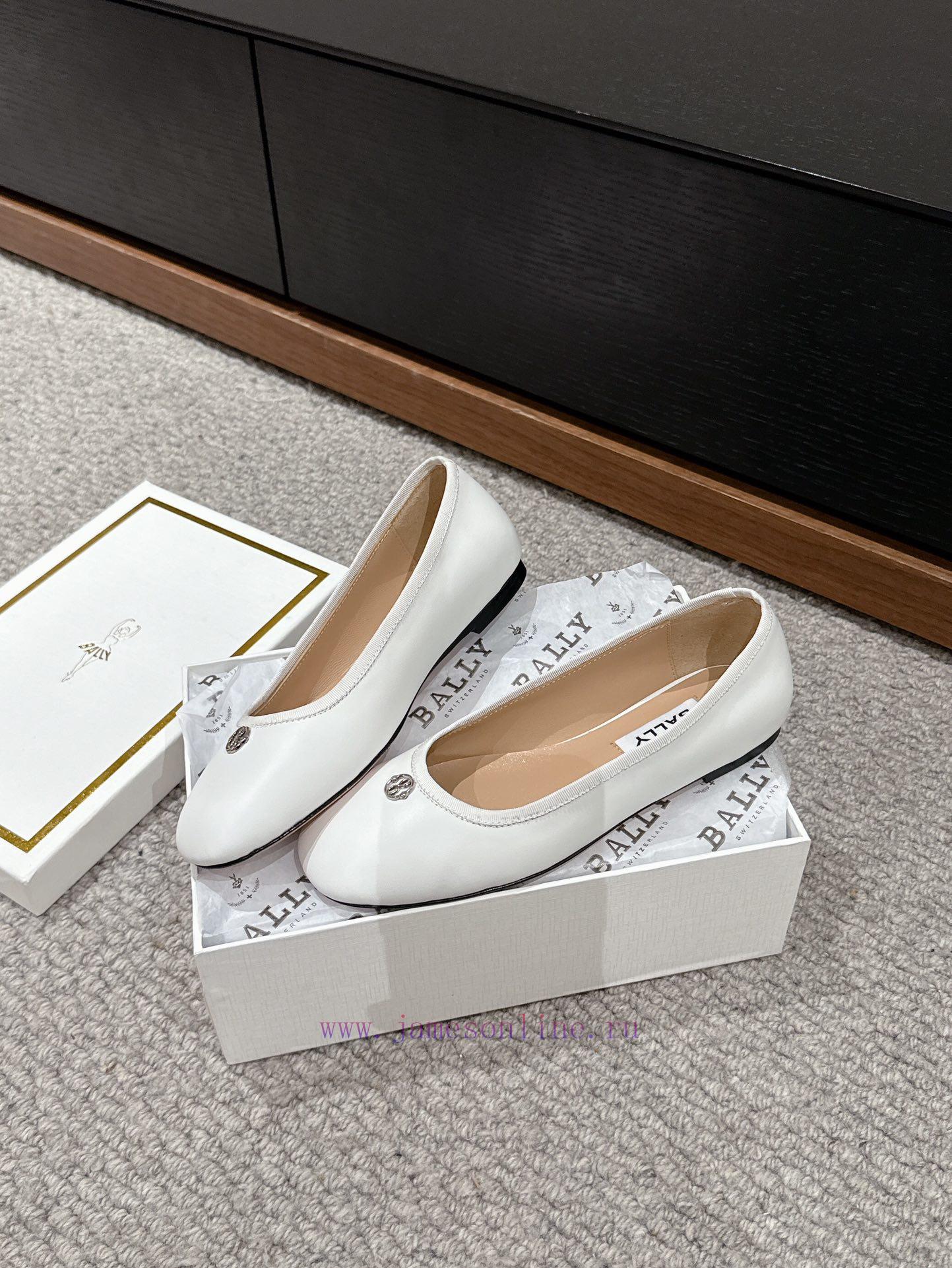 Top Qualitybally Ss24new Arrival~Bali 2024 Spring/Summer New Products | Flat Ballet ShoesSimple mbrih64a - Image 6