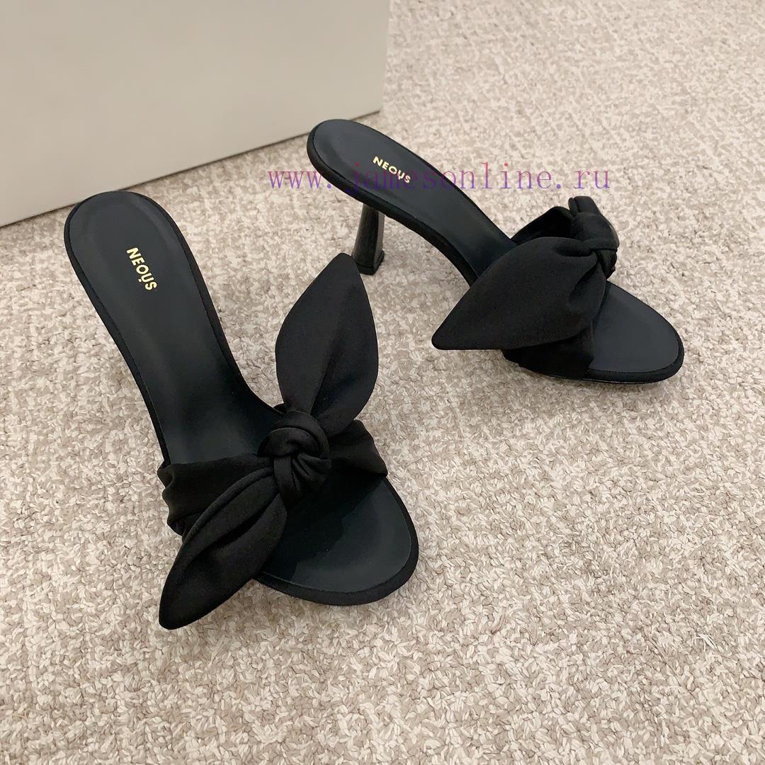 Neous24 New Butterfly Bow High-heeled Cool Mop ️ A Treasure From The UK ️ A Niche Brand With Pe 39k3q9em - Image 4