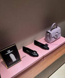 The MostFerragamo 24/Early Spring New Ferragamo Flat Single ShoesThis Year's Hot Bow Tie Is Pai utydncp6