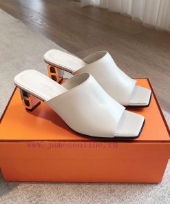 Hermes... 6cm Flat Slippers2024 New Products+Explosive SeriesGenuine Leather Outsole Molded Hee 1w5s3xd2