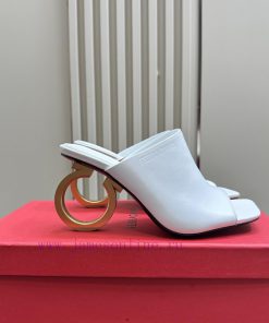 FERRAGAMO Open Toed SandalsThis Open Toed Casual Shoe Features A Wide Decorative Band On The To u29x2hpz