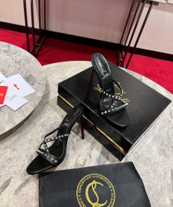 ∙ X Nail Slippers ∙ ꫛꫀ W. ︎The Point Of Tatoosh Spiked Shoes Is The Slender Shoulder Straps Cro bhvp1xi9
