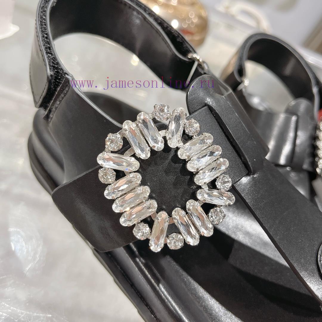 New Flat Bottom Herringbone Sandals With Clipped ToesFeaturing Adjustable Buckle Straps Embelli scr0q879 - Image 8