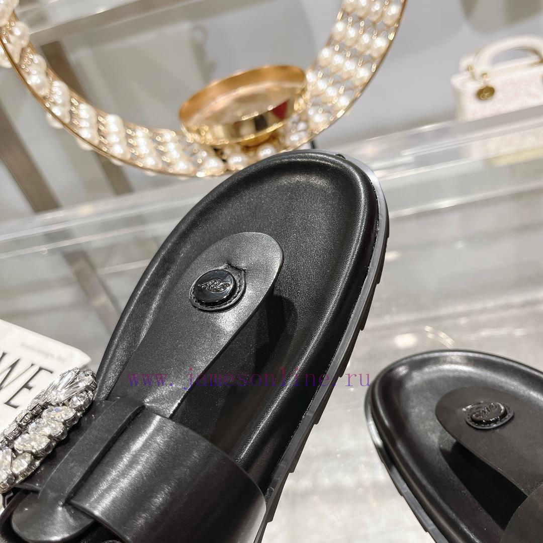 New Flat Bottom Herringbone Sandals With Clipped ToesFeaturing Adjustable Buckle Straps Embelli scr0q879 - Image 9