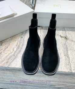 The Row's New Short Boots Have A Simple And High-end Feel With A Square Toe That Is Both Cool A qbsnkcuv