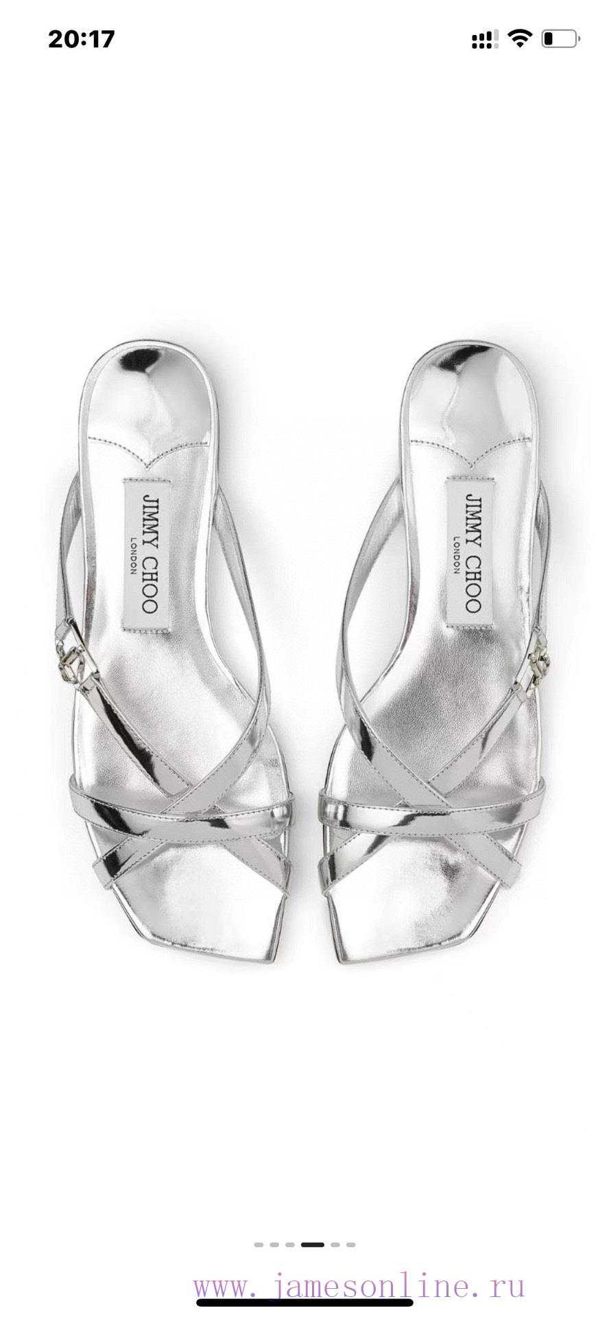 2024 SSJIMMY CHOO Dinner High Heel Sandals/Single Shoes——————————Top TierThe Australian Pointed spf4fr1e - Image 10
