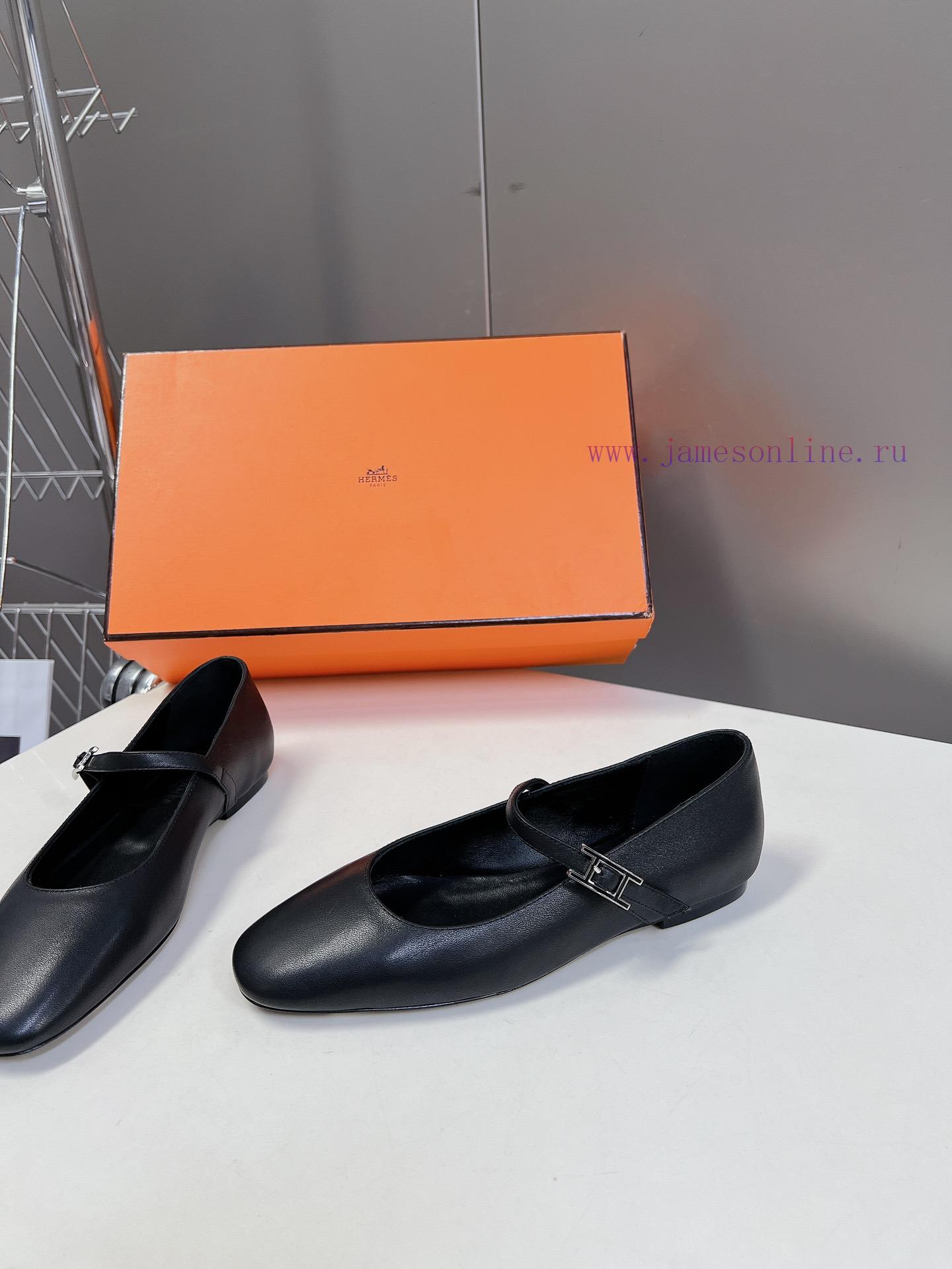 Hermes Autumn/Winter New Collection Mary JaneHermes' Only Strap Mary Jane's Minimalist Design A 0k1g4uz9 - Image 4