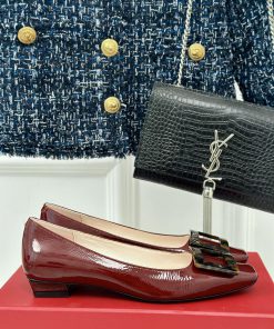 Roger Vivie RV Classic Square Button Single ShoeSister Let's Compromise On TemperamentStand Asi z49kymua