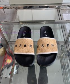 Marni Spring/Summer New Couple's Slippers: The Must-have Item For Summer With A Unique And Vers 3xxaamgn