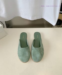 The Row Super Soft Sheepskin Half Slippers With 10000 RecommendationsThe Texture That Can Be Fe wmbbznxo