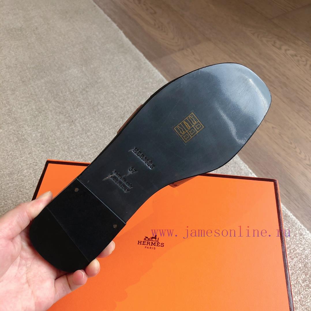 Hermes... A Eclair Slipper2024 New Products+Explosive SeriesThe Sole Is Lightweight And Has A C vyyd7whd - Image 9