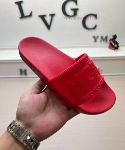 MCM One Word Drag Latest Popular Fashion Slippers Original 11 Mold Original Large Bottom TPU Up agtyi9xc