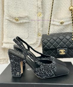 Chanel | Chanel Classic Sling BackColor Blocked Thick Heel Empty SandalsAlthough It Is One Of T tdil8iab