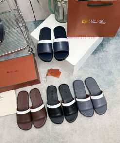 Loro Piana Male Drag On NewOriginal Calf Leather Color BlockingSizes 39-46Quantity And PriceUpd 4wayfgrl