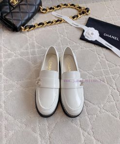 Chanel's New Loafers Classic Chain Decoration Simple And Atmospheric Chain Logo Exquisite And H hxohlmbb