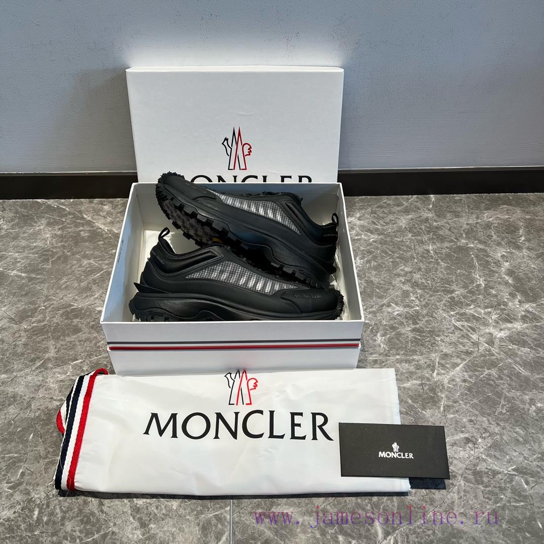 Top Of The Line Moncler Alliance Trailgrip Lite Low Top Lace Up Black ️ Trailgrip Lite Is Desig efyxwhld - Image 7