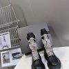 Rickowens Owens X Dr. Martens Collaboration Strap Thick Sole Height Increasing Martin Boots Wit md0tj8mi