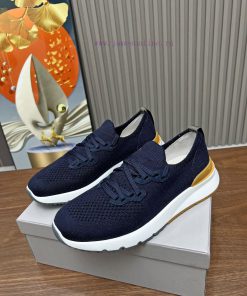 Men's Shoes (Brunello Cucinelli)The Fabric Is Made Of Cashmere And Fly Woven Sheepskin And The bc1di39q