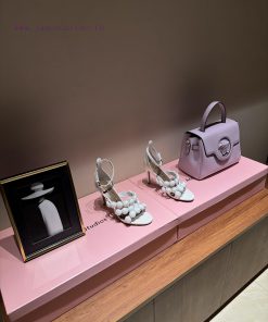 The MostALAIA24 Spring/Summer New Round Headed Straw High Heels Thanks ToHe Has A Background In bmmw03kz