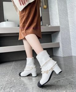 Chanel 2024 TopOfficial Website Synchronizes Autumn And Winter New Chanel Classic BeadsXiaohong r4bfzc71