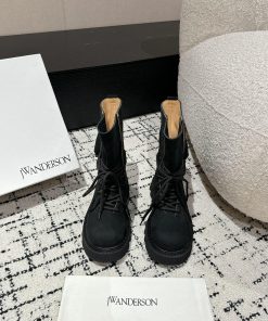 JW Anderson 24/Autumn/Winter Trendy Brand New Sponge Cake Thick Bottom Martin Boots Short Boots 9jya1ajj