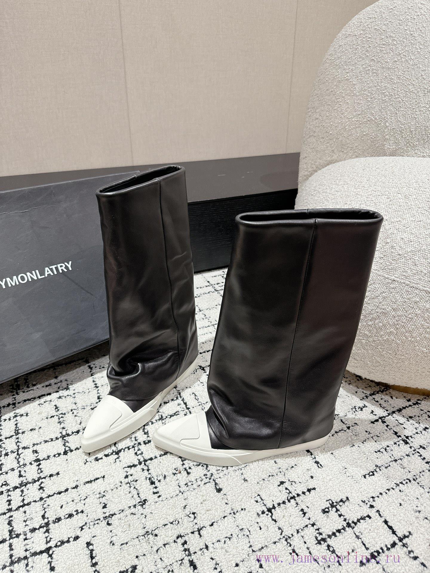 DYMONLATRY 24/niche Designer New Pointed Leg Boots And Long BootsOne Foot Kick Style With A Hei p09tjjvh - Image 13