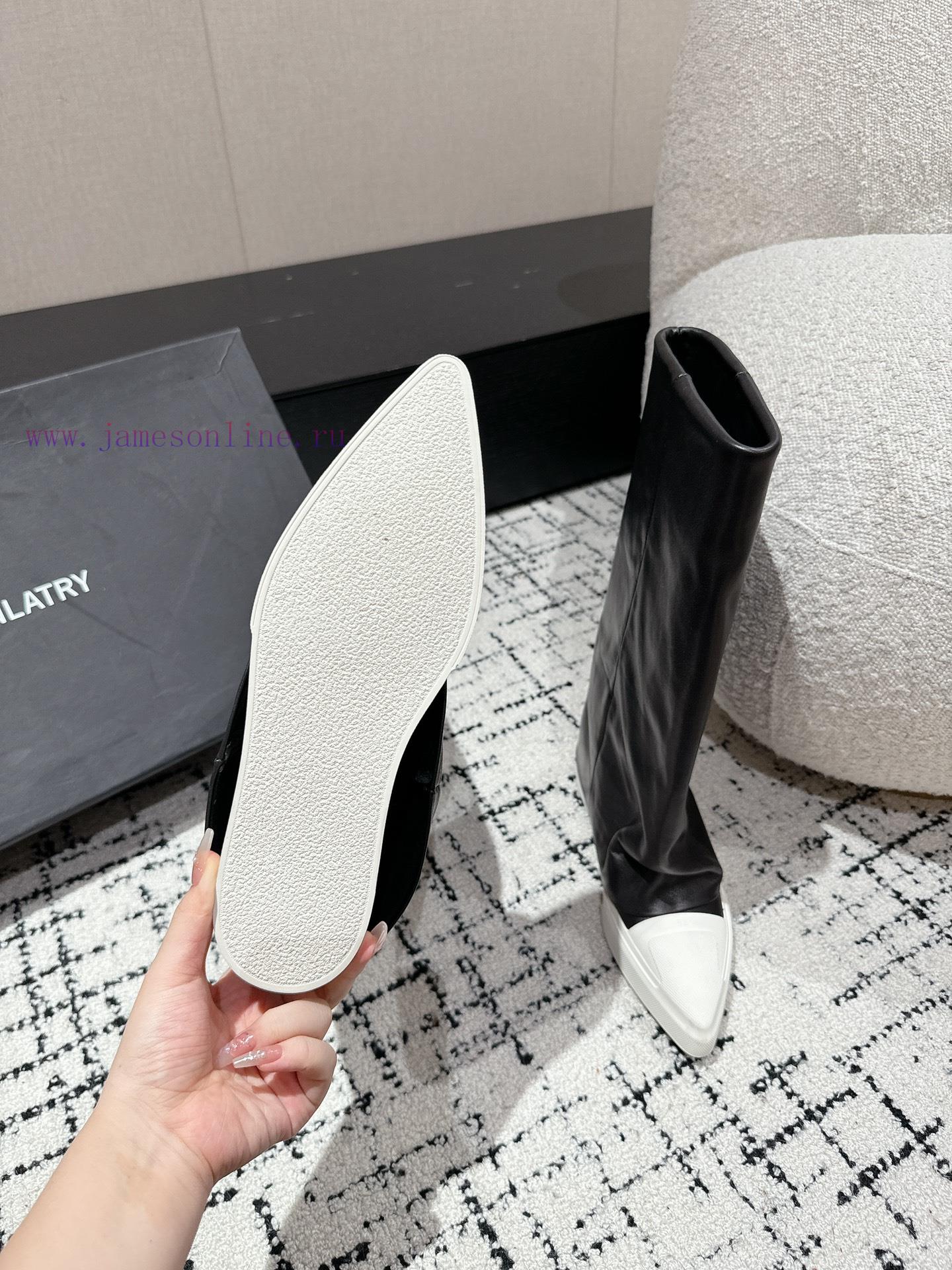 DYMONLATRY 24/niche Designer New Pointed Leg Boots And Long BootsOne Foot Kick Style With A Hei p09tjjvh - Image 19