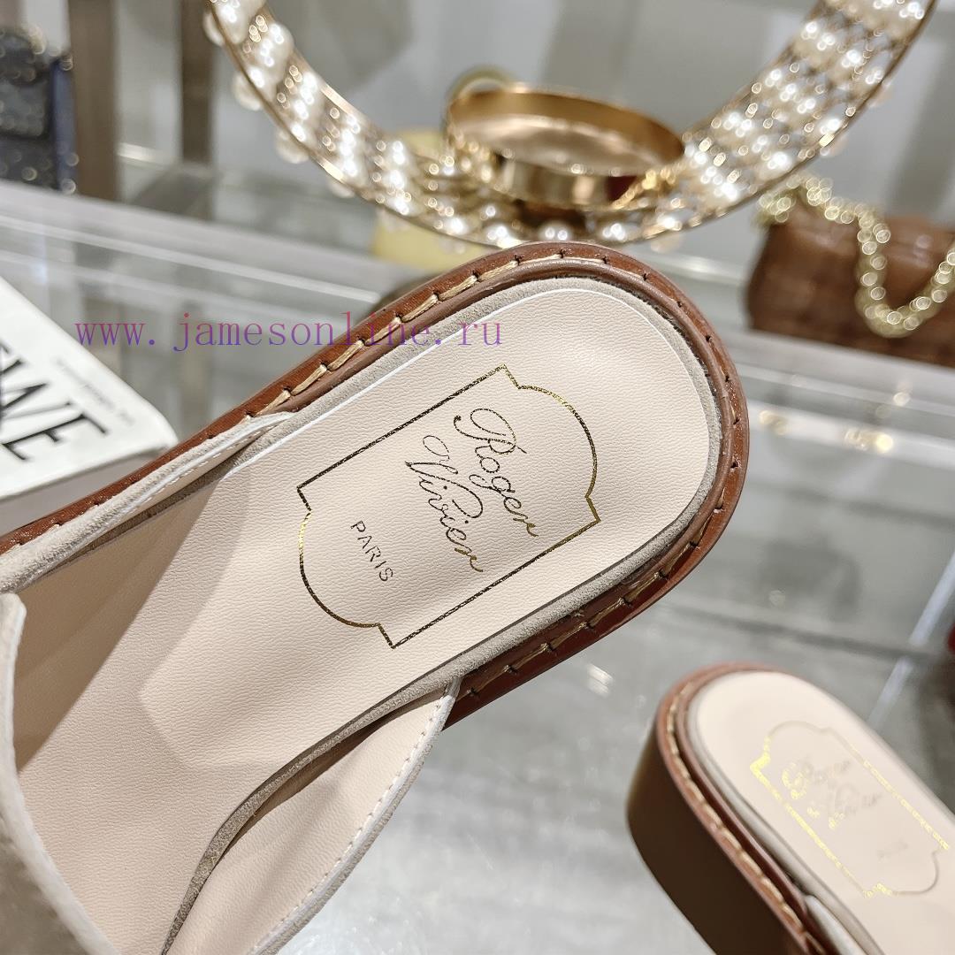 Roger Vivier's 24 Year Old Classic Copper And Diamond Buckle Slippers▫️ Purchase The Original V q16odiz2 - Image 8