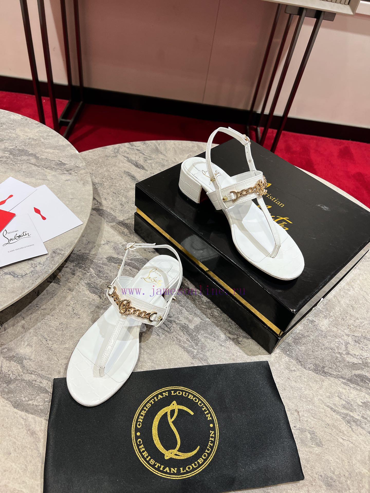 ∙ T-shaped Bold Heel ∙ ꫛꫀ W. ︎️The Fashionable Appearance Of MJ Thongs Is Suitable For Any Occa hrnyavcl - Image 3