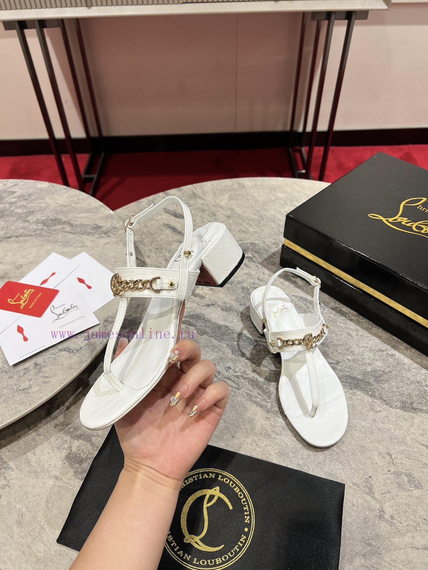 ∙ T-shaped Bold Heel ∙ ꫛꫀ W. ︎️The Fashionable Appearance Of MJ Thongs Is Suitable For Any Occa hrnyavcl - Image 5