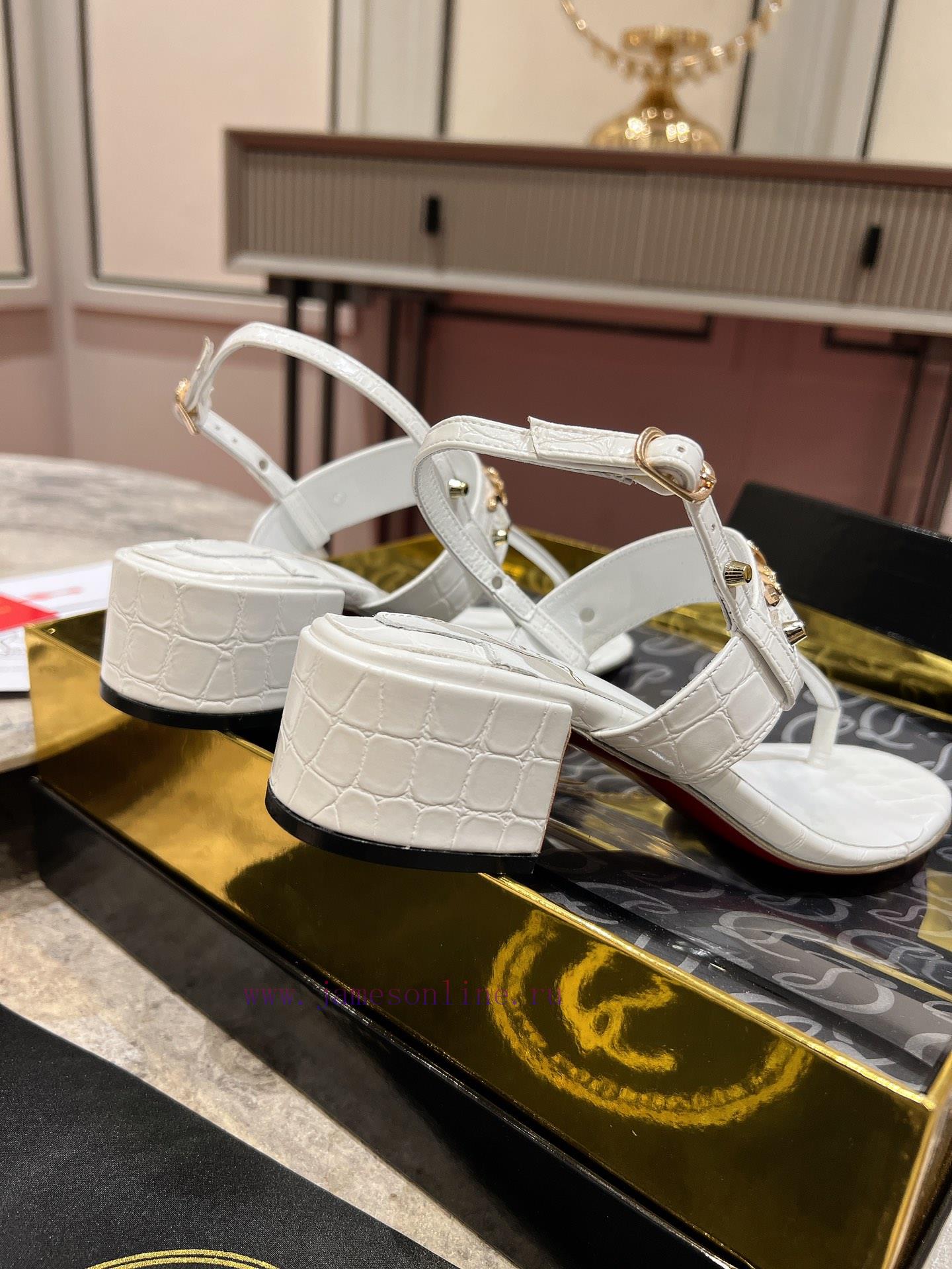∙ T-shaped Bold Heel ∙ ꫛꫀ W. ︎️The Fashionable Appearance Of MJ Thongs Is Suitable For Any Occa hrnyavcl - Image 18