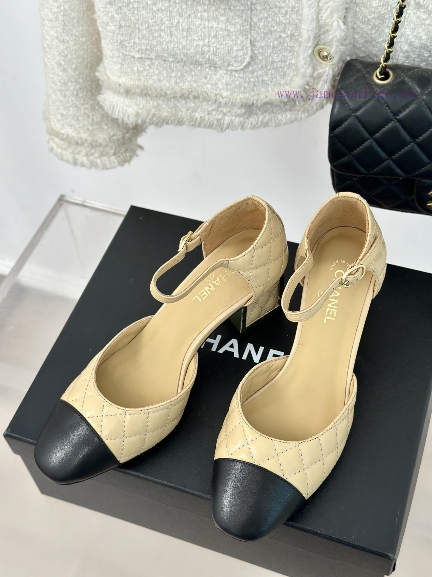 Chanel | Chanel Early Autumn Mary Jane Sandals~Classic Diamond Grid Design With Elegant And Tim ar97bsmb - Image 3