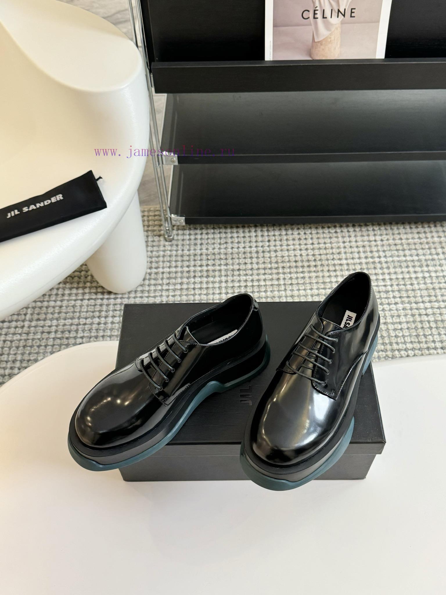 JILSANDER Autumn And Winter New Retro Modern Neutral Loafers With Open Edge Pearl Sponge Cake T 1tov6kwy - Image 13