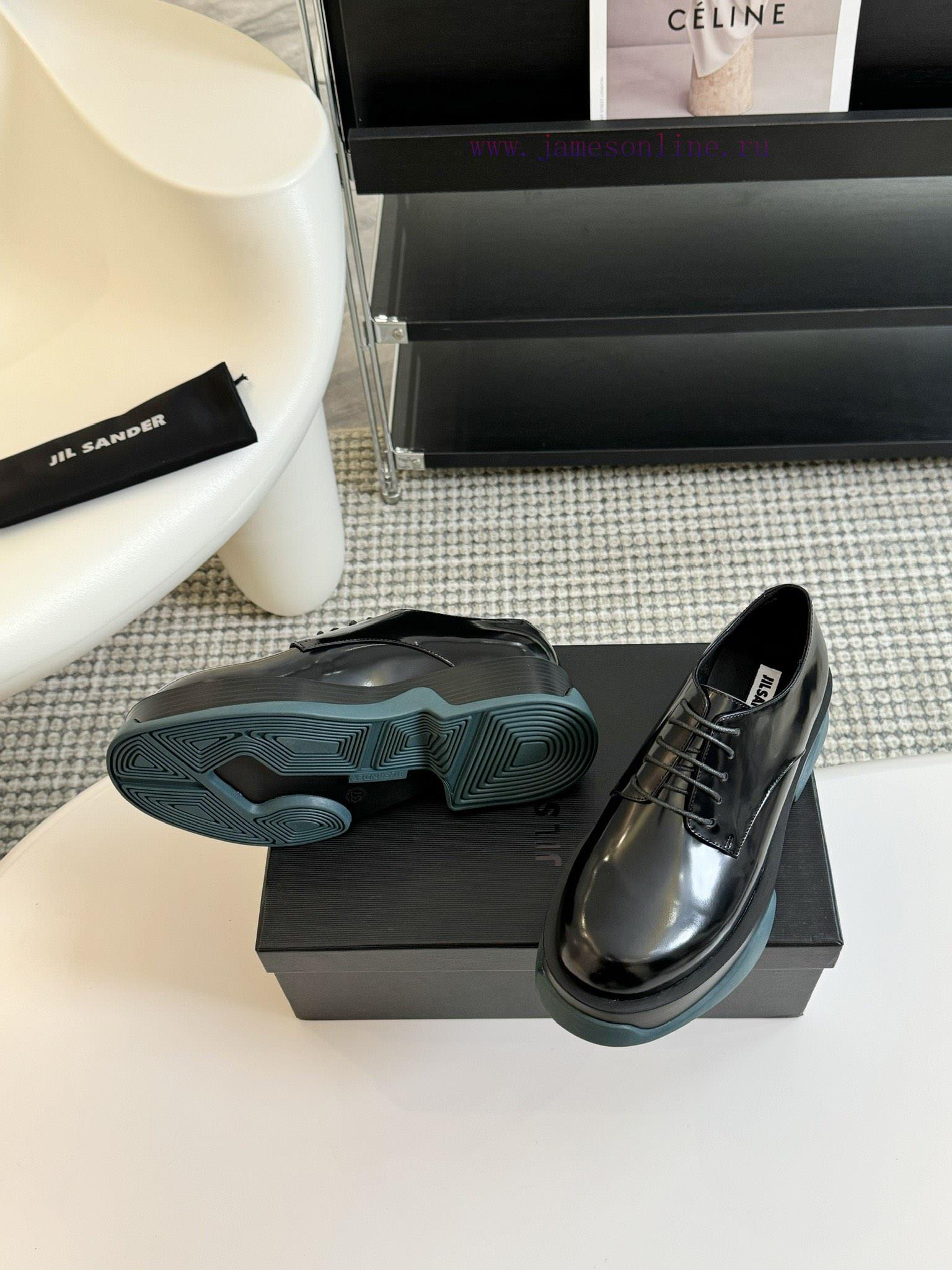 JILSANDER Autumn And Winter New Retro Modern Neutral Loafers With Open Edge Pearl Sponge Cake T 1tov6kwy - Image 14