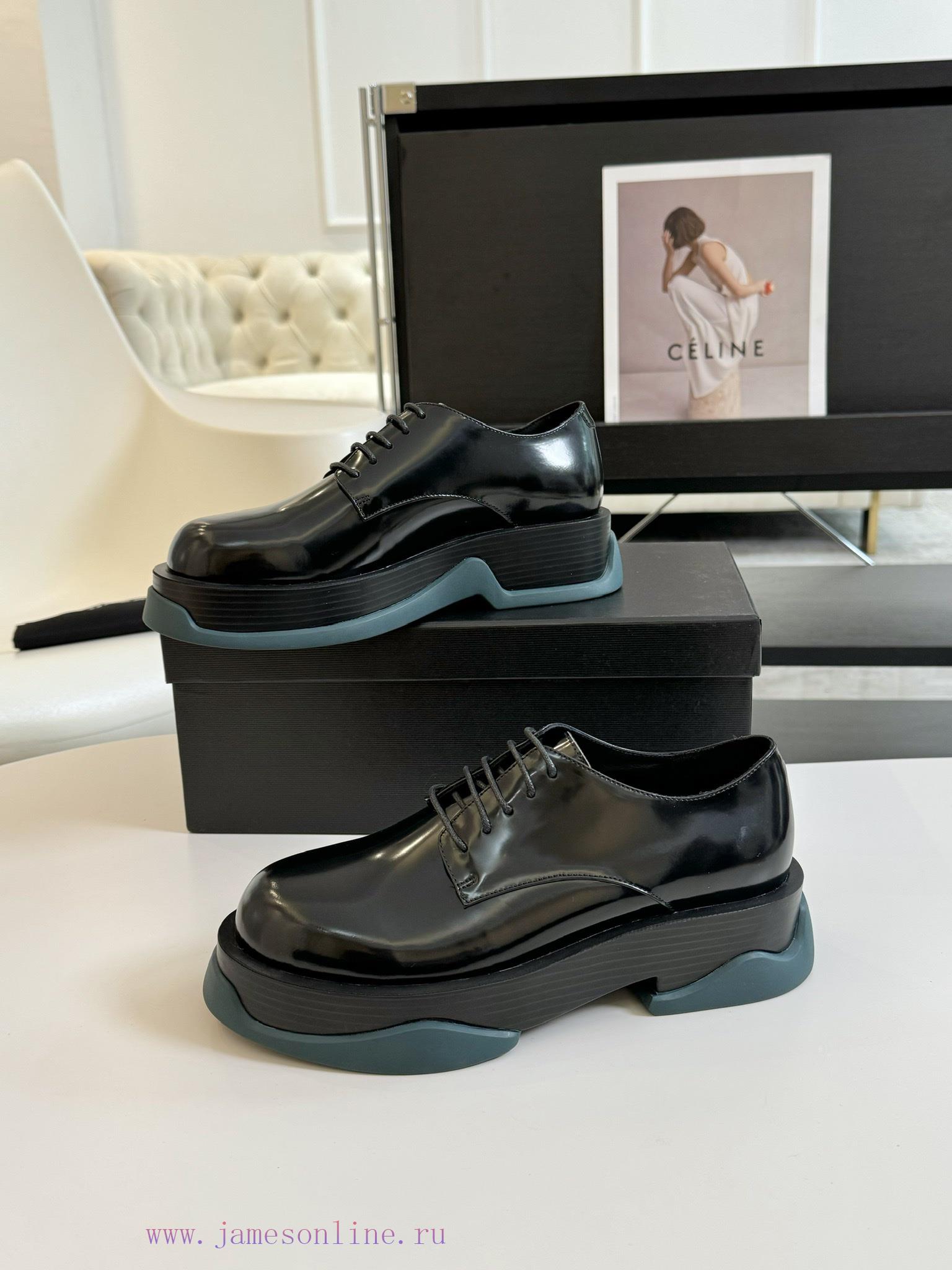 JILSANDER Autumn And Winter New Retro Modern Neutral Loafers With Open Edge Pearl Sponge Cake T 1tov6kwy - Image 15