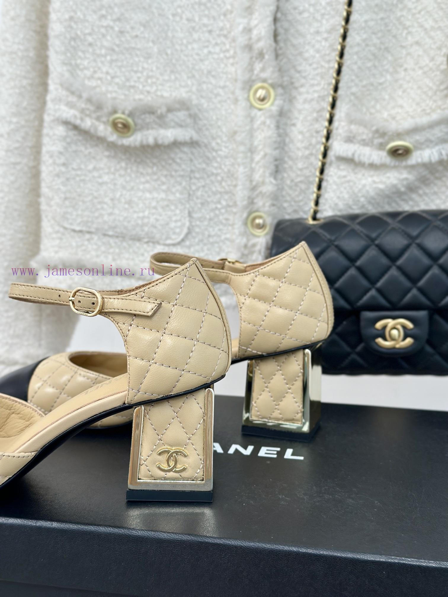 Chanel | Chanel Early Autumn Mary Jane Sandals~Classic Diamond Grid Design With Elegant And Tim ar97bsmb - Image 7