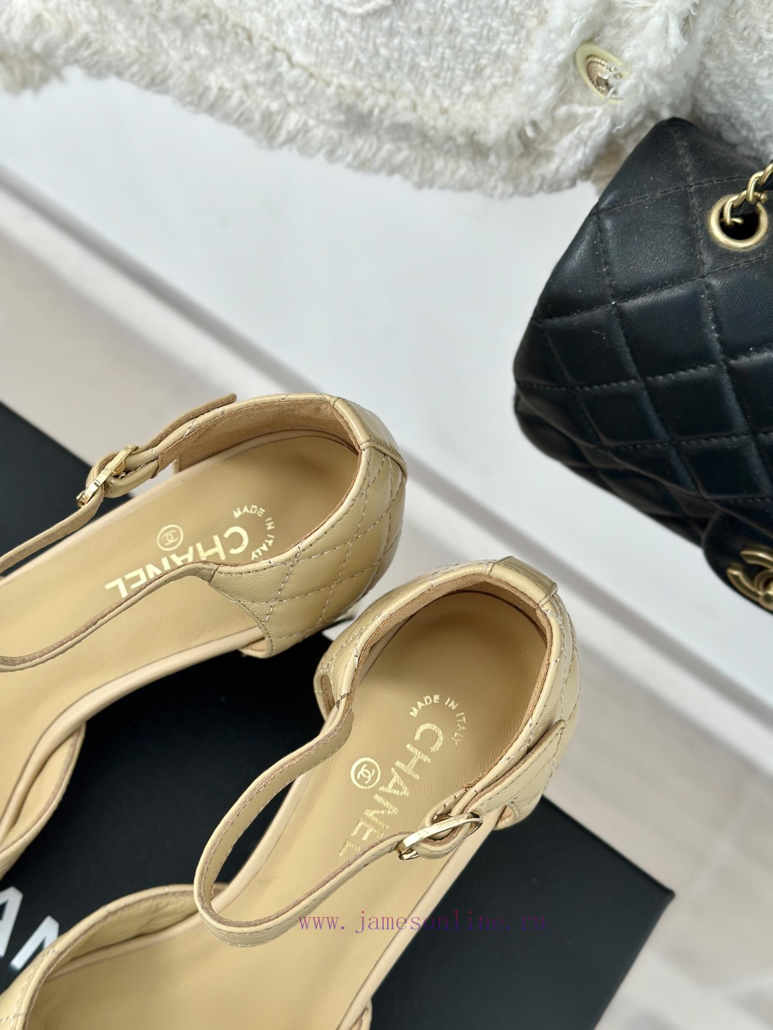 Chanel | Chanel Early Autumn Mary Jane Sandals~Classic Diamond Grid Design With Elegant And Tim ar97bsmb - Image 9
