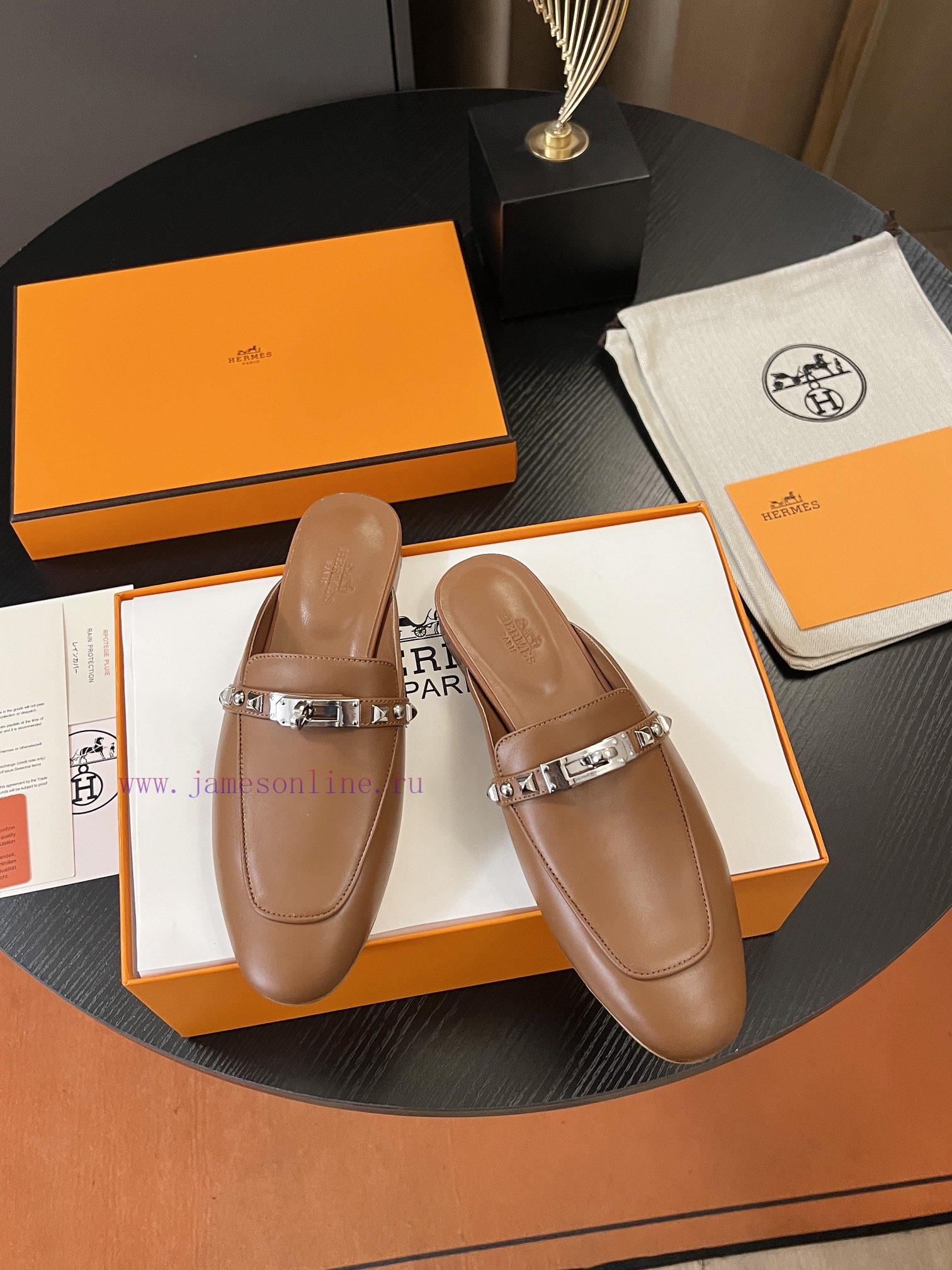 Hermes Classic Kelly Muller Half Drag With A Custom-made Calf Leather Upper And Sheepskin Insol jltxjf6s - Image 8