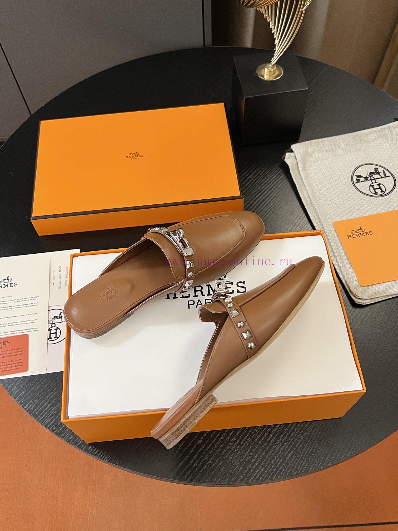 Hermes Classic Kelly Muller Half Drag With A Custom-made Calf Leather Upper And Sheepskin Insol jltxjf6s - Image 14