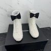 Chanel 2024 Autumn/Winter New Crystal Short BootsThe Design Is Three-dimensional And Full Full 3atinzqa